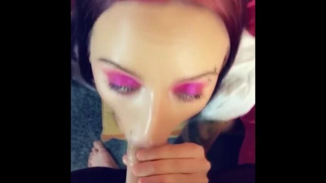 Angel Savage Snapchat Blowjob and Swallows Cum Porn Video Leaked