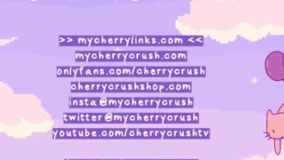 Cherry Crush Leaked Nude Webcam Show from Chaturbate Porn Video